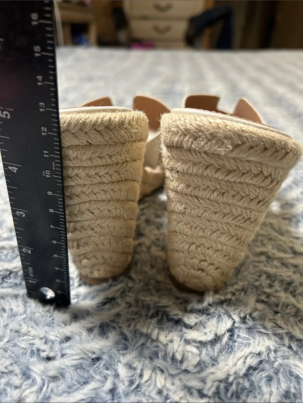 Steven New York Pacen Wedge Sandal Cream White Wedge Espadrille Slides